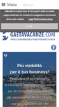 Mobile Screenshot of gaetavacanze.com